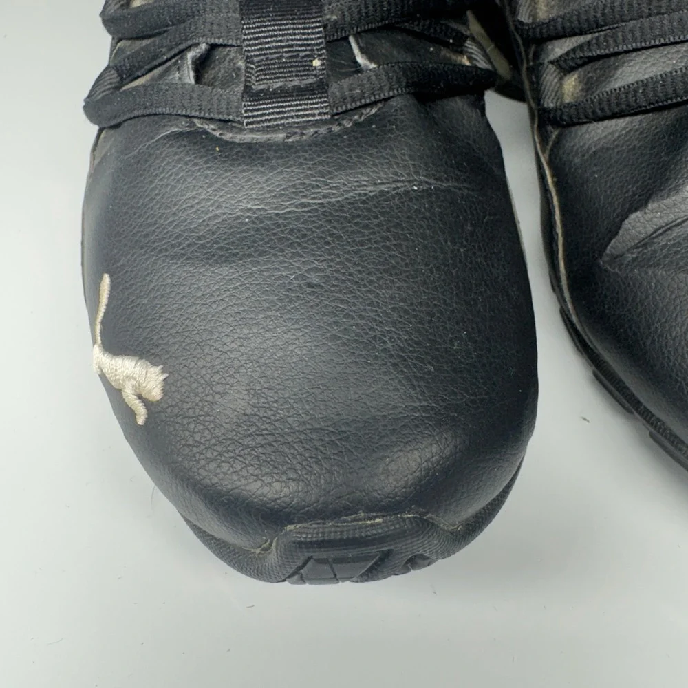 Puma Riaze Prowl Palm Athletic Shoes Sneakers‎ Women's Size 6 Black & White